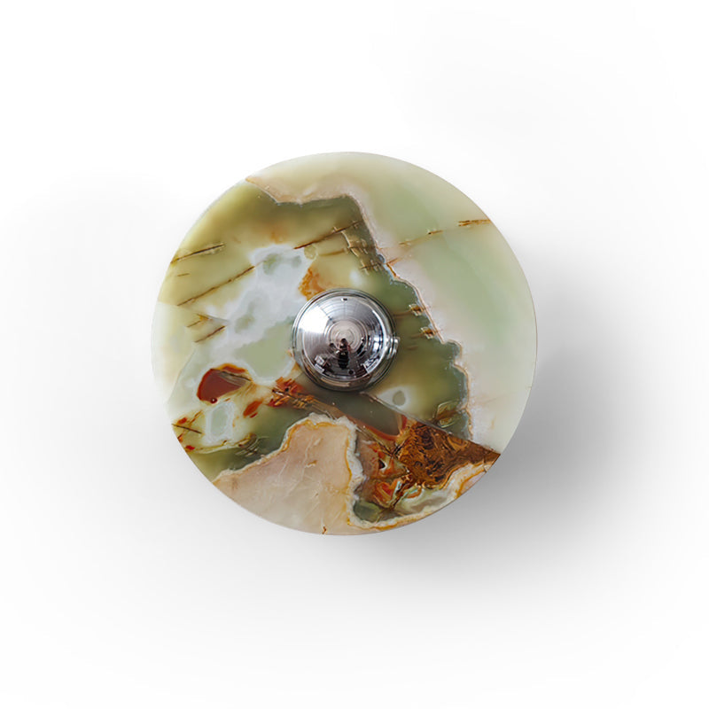 Alba Wall Lamp Green Marble Modern