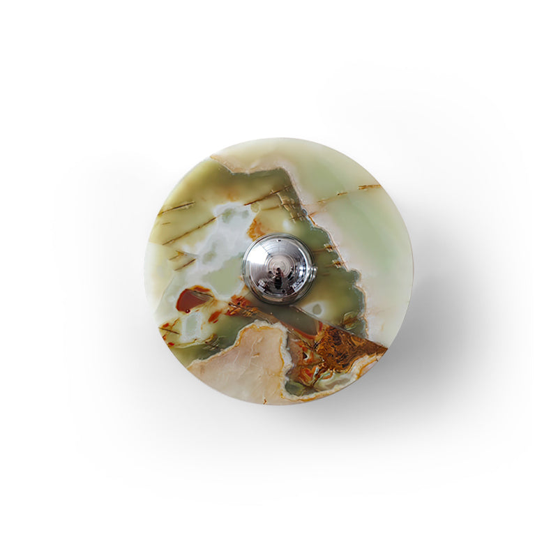 Alba Wall Lamp Green Marble Modern