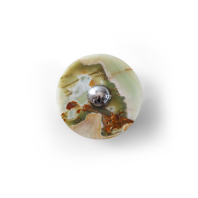 Alba Wall Lamp Green Marble Modern