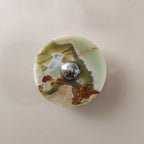 Alba Wall Lamp Green Marble Modern
