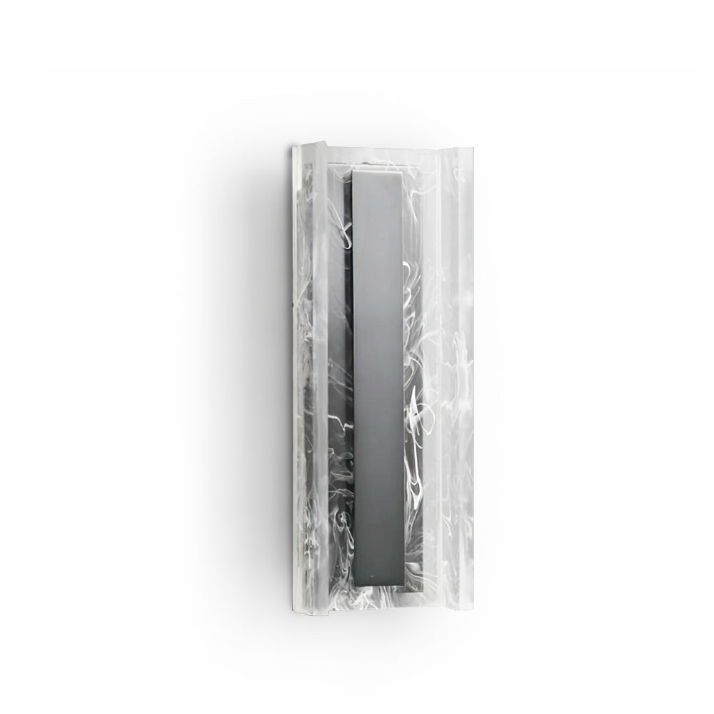 Alberta Wall Lamp Modern Textured Glass Sconce