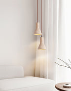 Alchemica Stone Minimalist Travertine Pendant Light