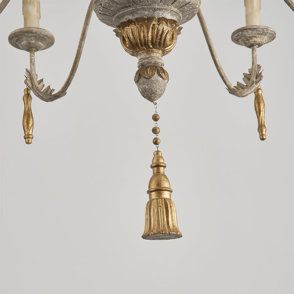 Alda Chandelier Vintage Candle Style