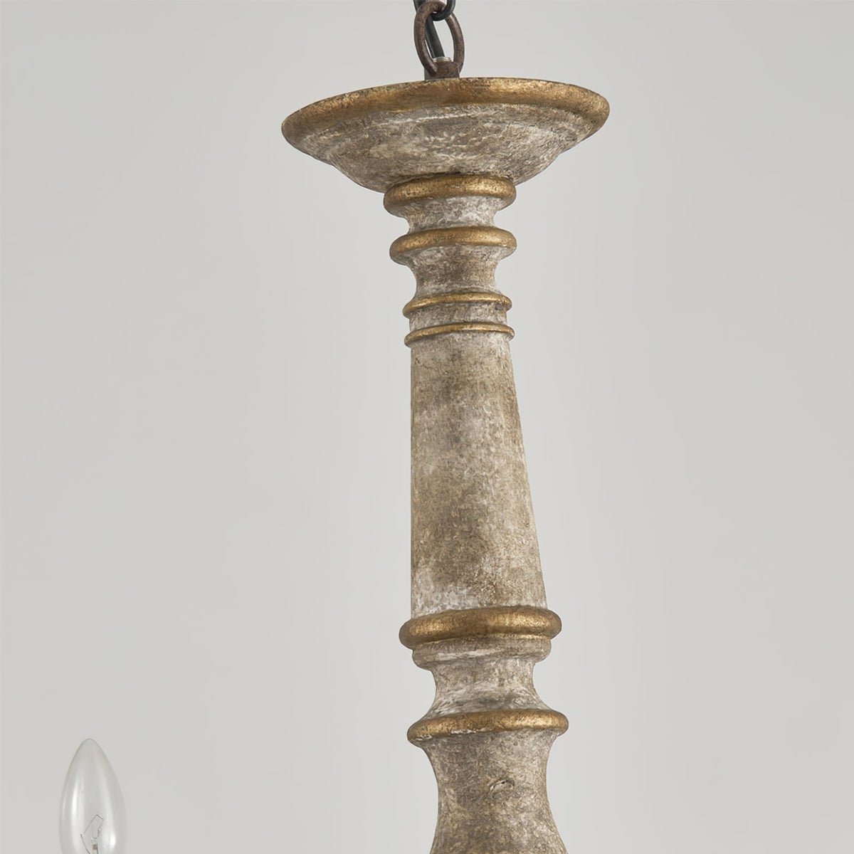 Alda Chandelier Vintage Candle Style