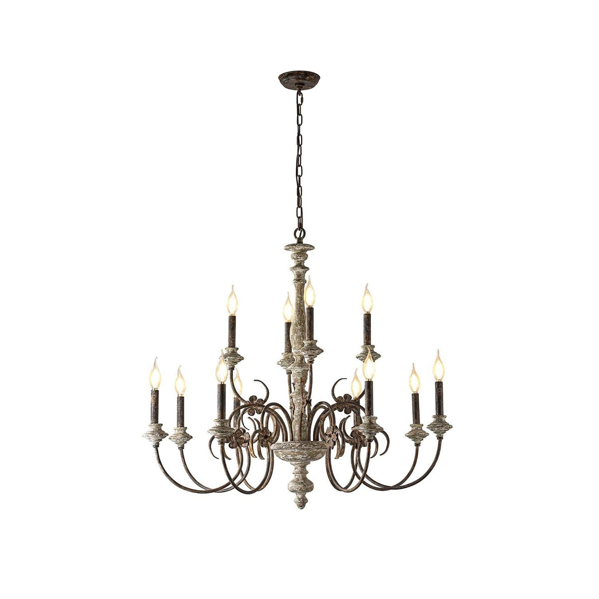 Waegnuvyn Traditional Candle Chandelier