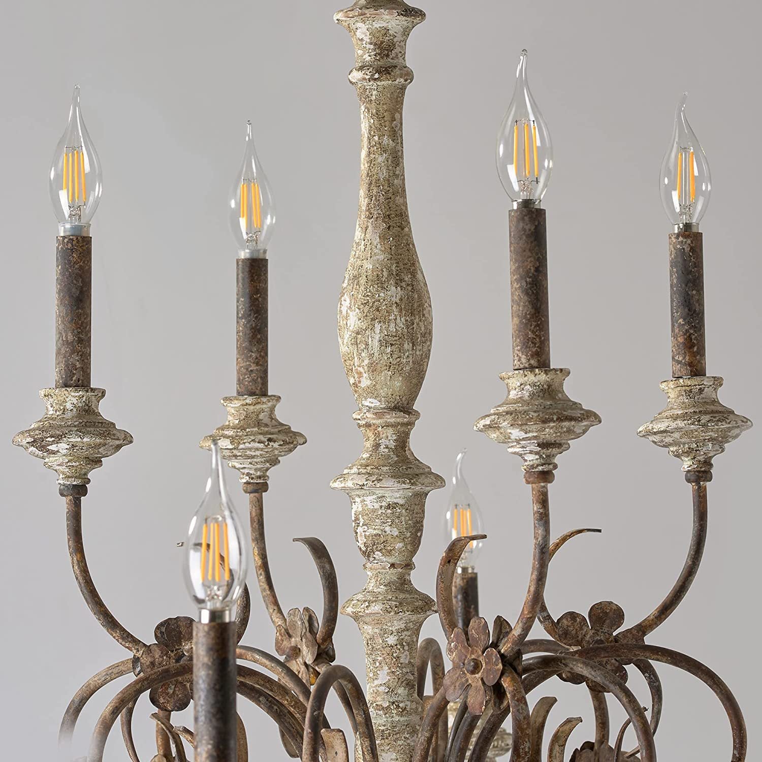 Waegnuvyn Traditional Candle Chandelier