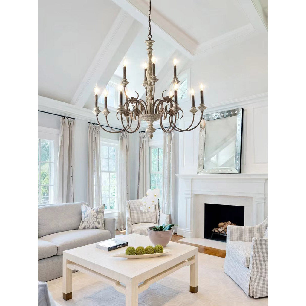 Waegnuvyn Traditional Candle Chandelier