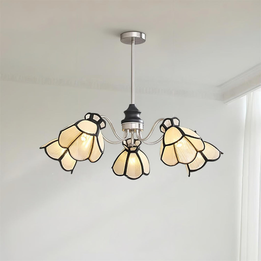 Alessio Chandelier Floral Vintage Glow