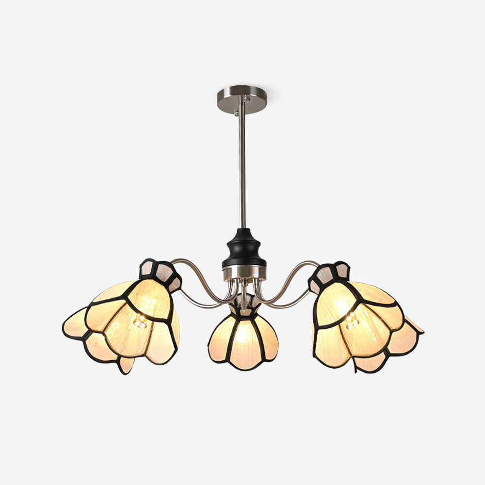 Alessio Chandelier Floral Vintage Glow