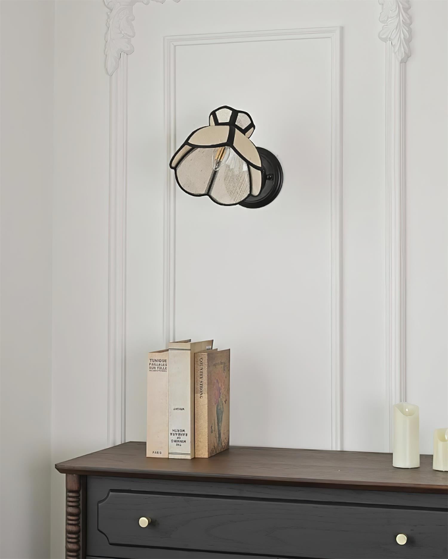 Alessio Wall Lamp Flowers Scallop