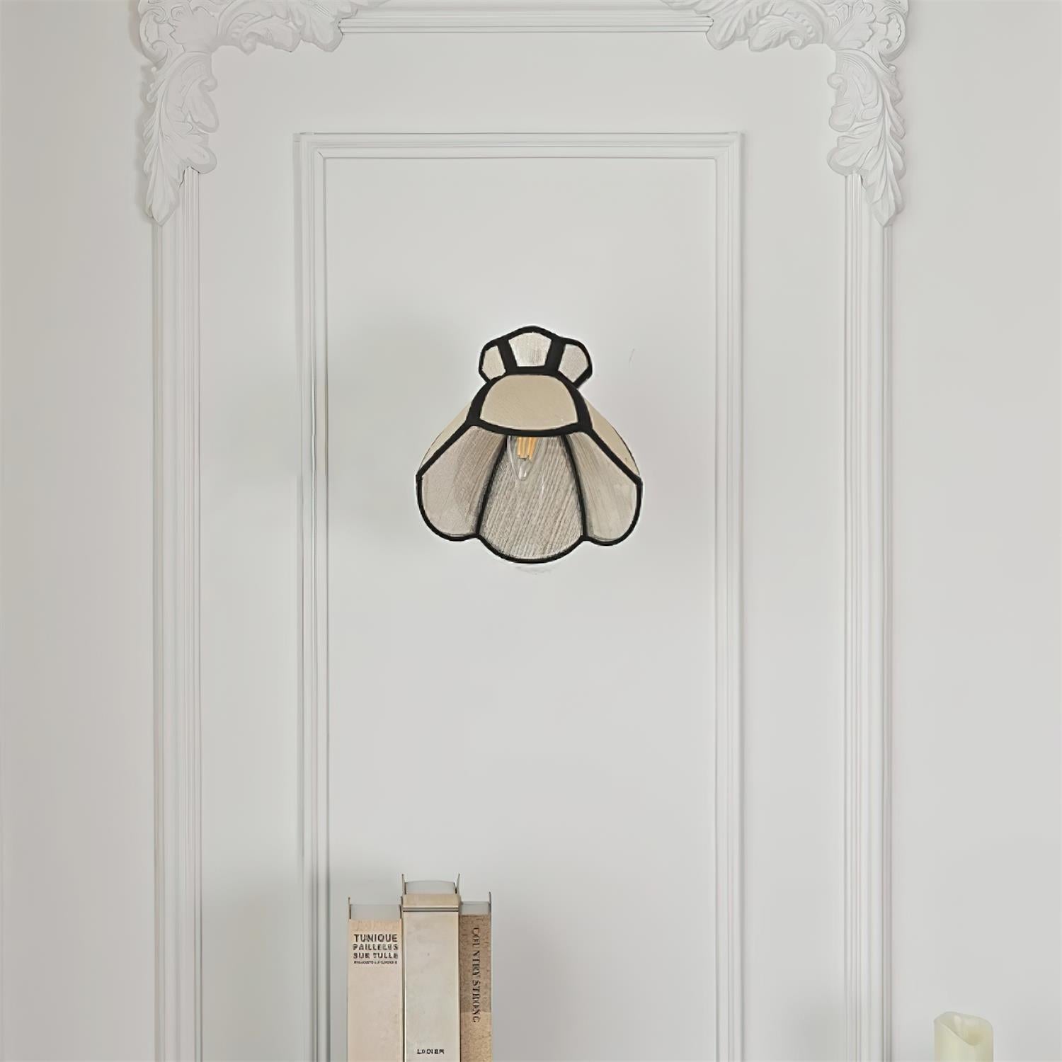 Alessio Wall Lamp Flowers Scallop