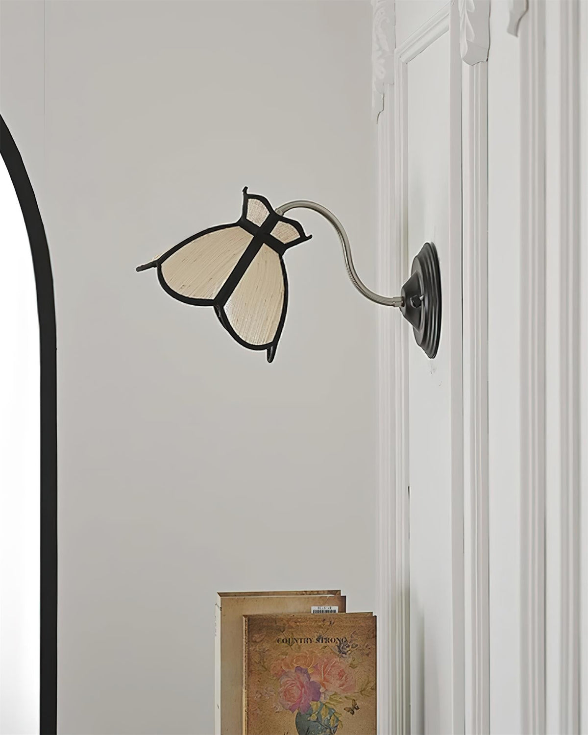 Alessio Wall Lamp Flowers Scallop