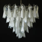 Aletta Chandelier Hand-Blown Glass Petals Modern Luxury