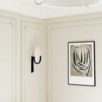 Althea Minimalist Alabaster Wall Lamp