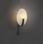 Althea Minimalist Alabaster Wall Lamp
