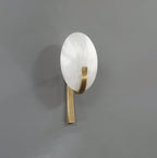 Althea Minimalist Alabaster Wall Lamp