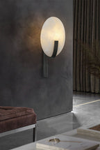 Althea Minimalist Alabaster Wall Lamp