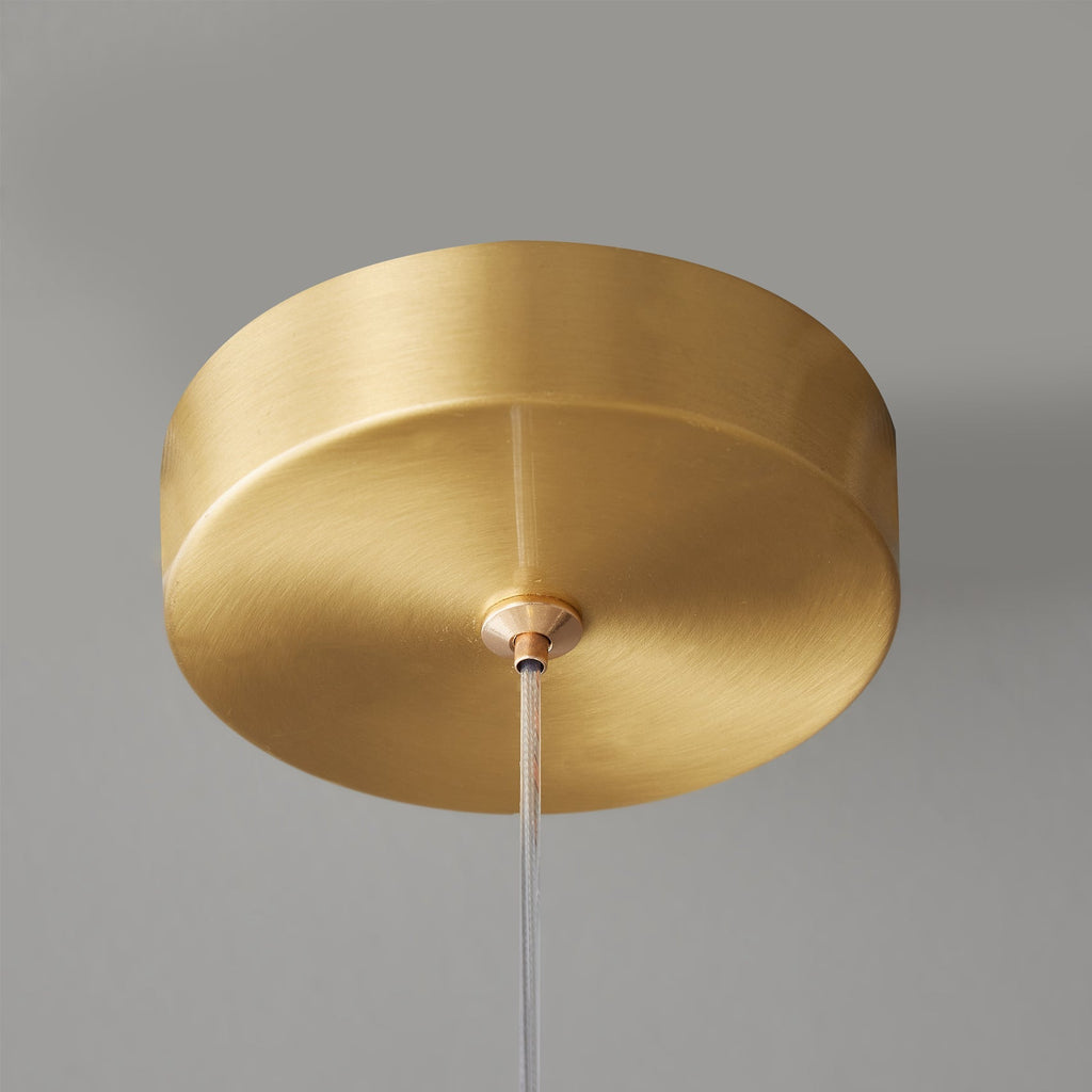 Allanie Gingko Chandelier Brass Globe Leaf Linear