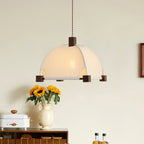 Allegra Pendant Lamp Fabric Frame Minimalist