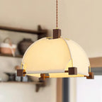 Allegra Pendant Lamp Fabric Frame Minimalist