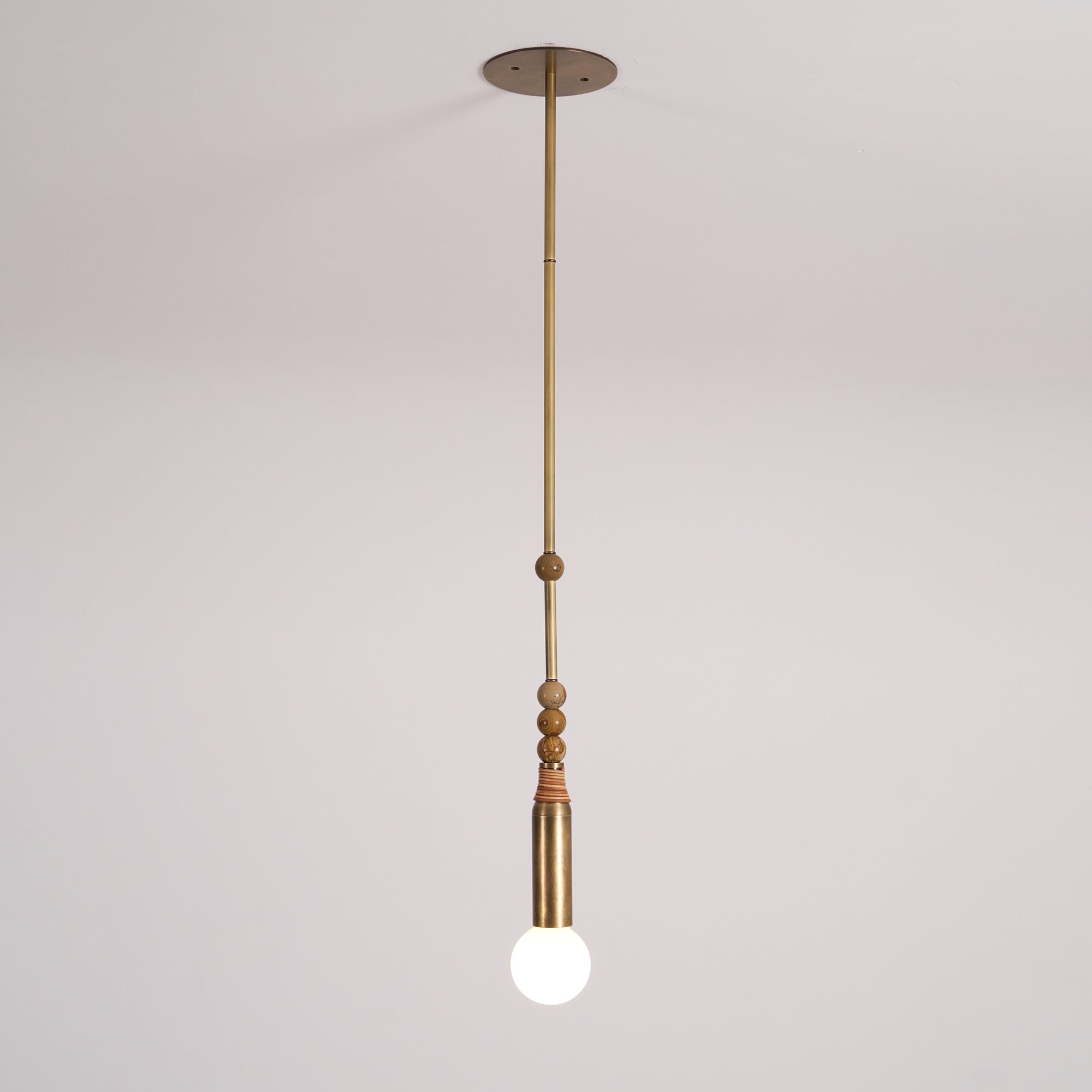 Alvuvyn Modern Minimalist Marble Pendant Light