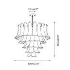 Alrinis Chandelier Floral Cascade Whimsy