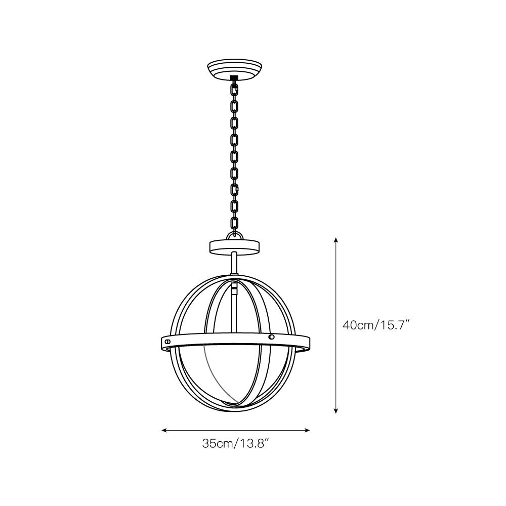 Aevuvyi Modern Minimalist Fabric Pendant Lamp