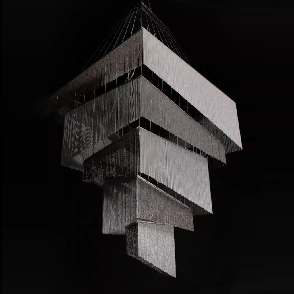 Caeluvyn Postmodern Chain Tassel Chandelier