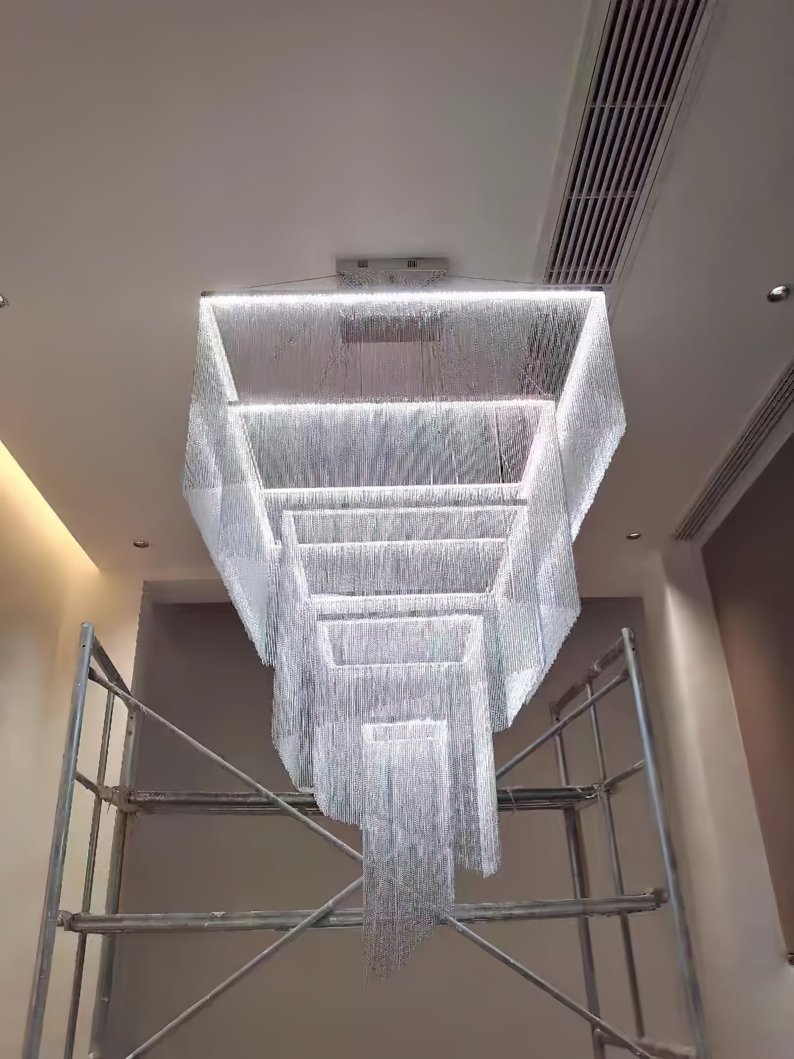 Caeluvyn Postmodern Chain Tassel Chandelier