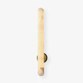 Alunari Modern Metal & Alabaster Wall Light