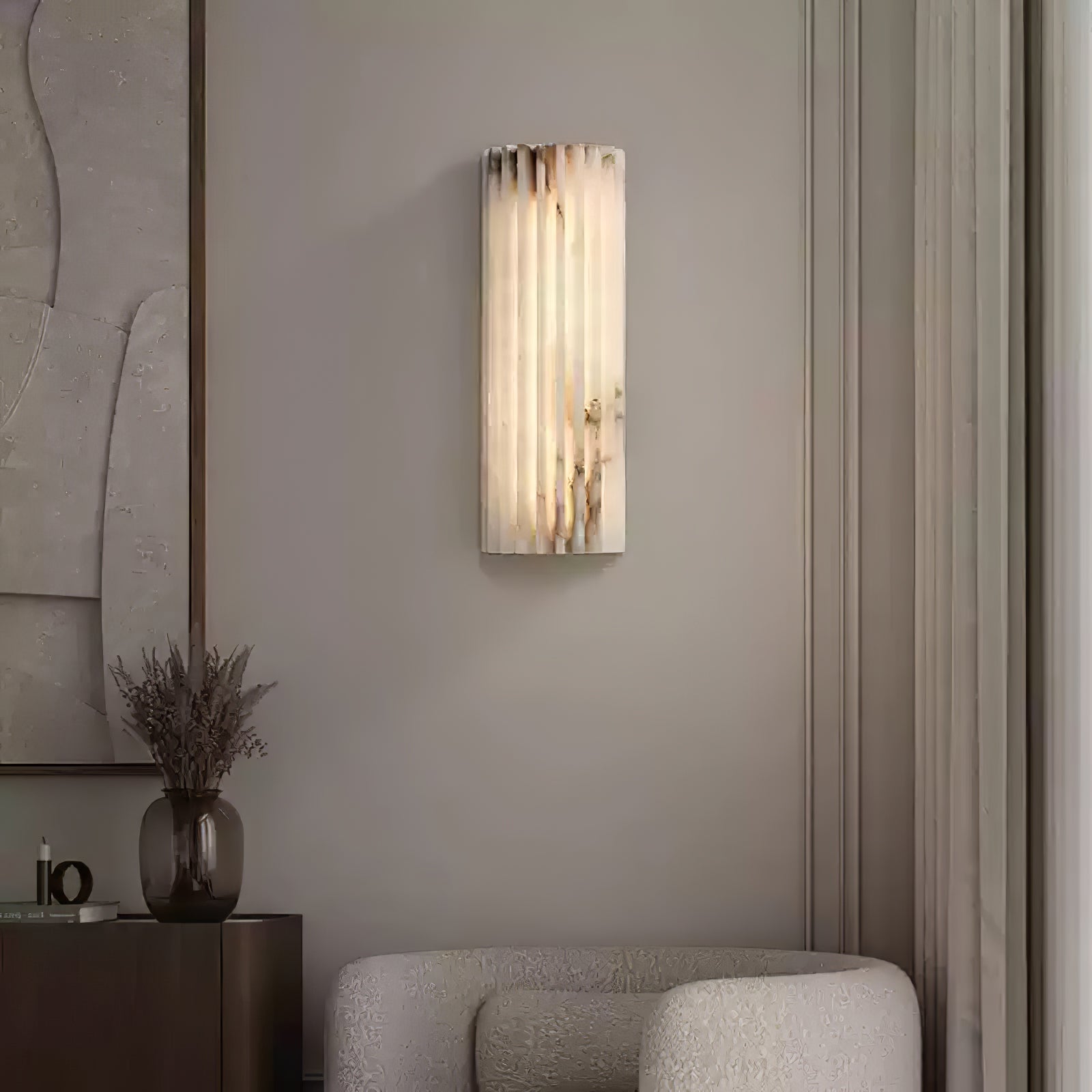 Orcarion Alabaster Wall Light - image 17