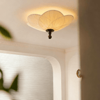 Amara Minimalist Bloom Fabric Ceiling Light