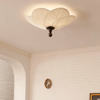 Amara Minimalist Bloom Fabric Ceiling Light