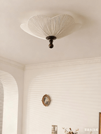 Amara Minimalist Bloom Fabric Ceiling Light