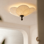 Amara Minimalist Bloom Fabric Ceiling Light