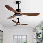 Arlo Minimalist Wood Ceiling Fan Light
