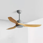 Arlo Minimalist Wood Ceiling Fan Light