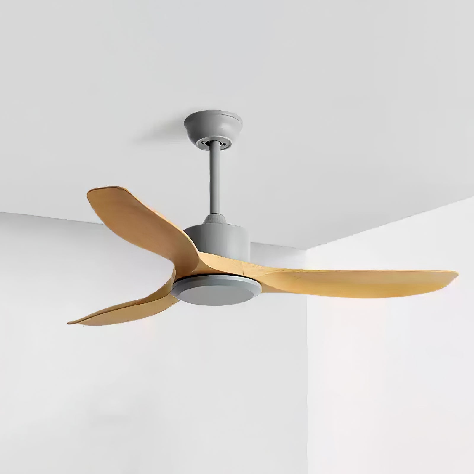 Arlo Minimalist Wood Ceiling Fan Light