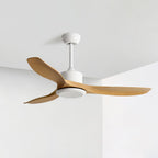 Arlo Minimalist Wood Ceiling Fan Light