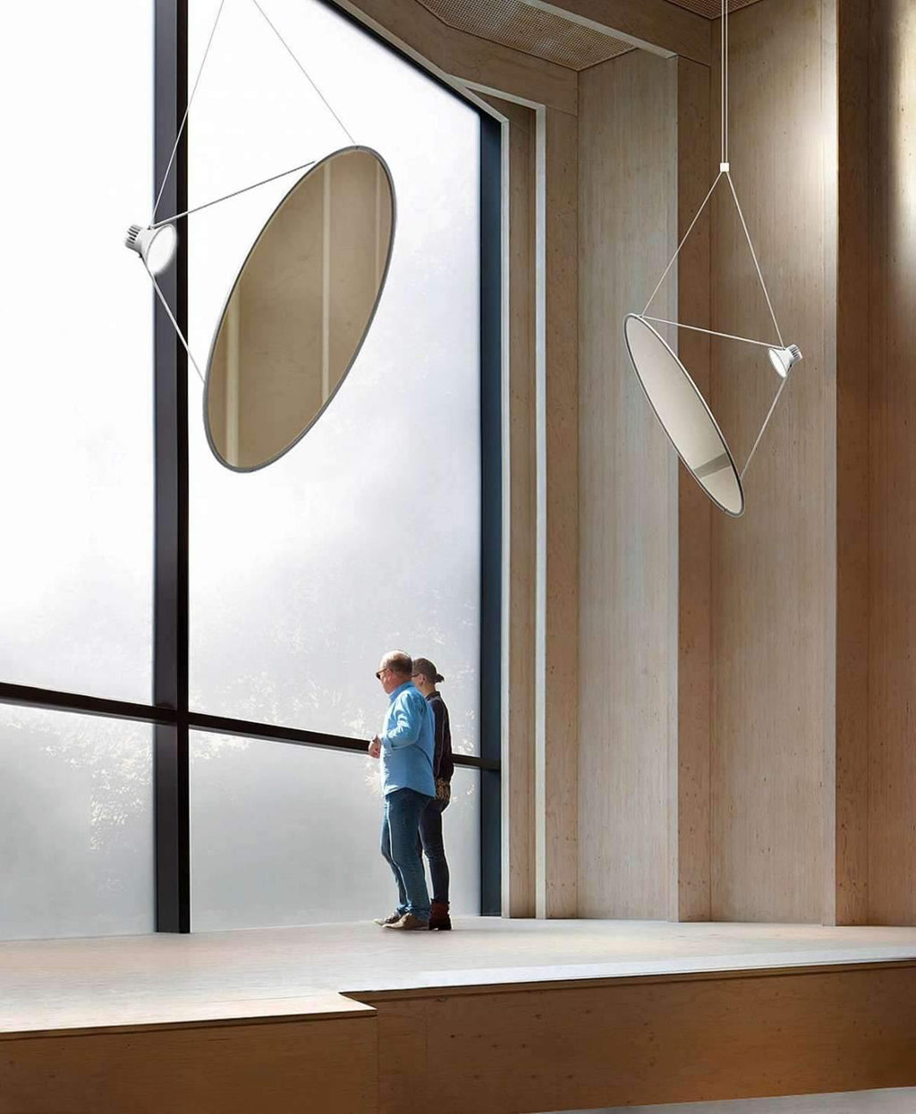 Aleris Steel Minimalistic Pendant Lamp