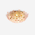 Anan Ceiling Lamp Glass Petal Wreath Romantic