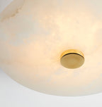 Jarnbruvyn Modern Brass Alabaster Ceiling Lamp