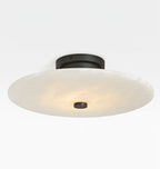 Clio Alabaster Flush Mount  Ceiling  Light