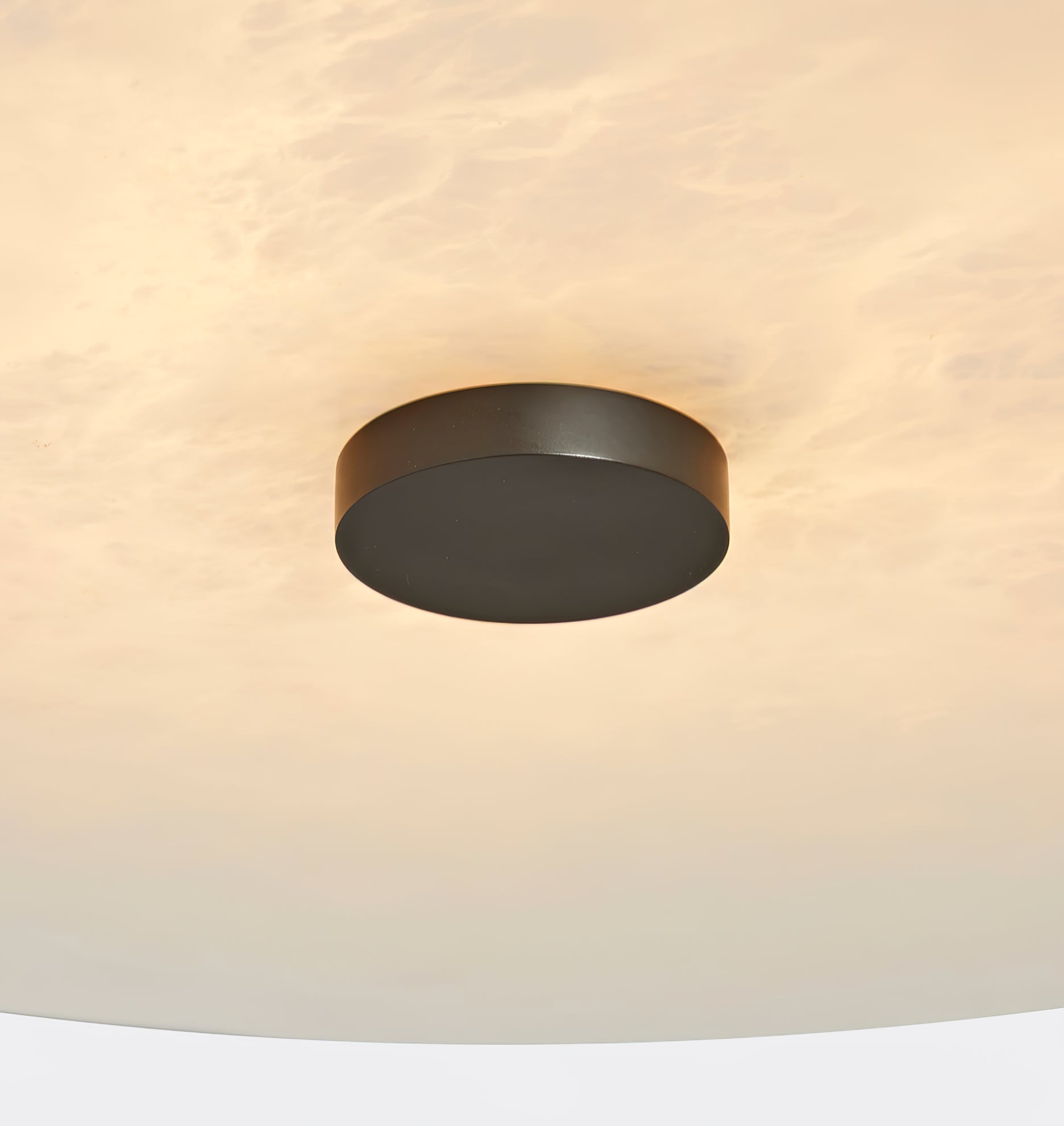 Clio Alabaster Flush Mount  Ceiling  Light