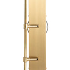 Andromeda Modern Premium Brass Fabric Wall Lamp
