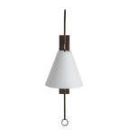 Andromeda Modern Premium Brass Fabric Wall Lamp