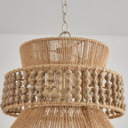 Kvennuvyi Natural Drum Brown Pendant Light