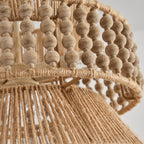 Kvennuvyi Natural Drum Brown Pendant Light