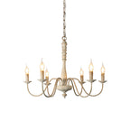 Ljomuvyi Traditional Farmhouse Wood Chandelier