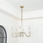 Ljomuvyi Traditional Farmhouse Wood Chandelier